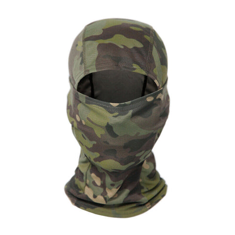 Camo Balaclava Face Mask - UV Protection, Lightweight, Durable, and Breathable for Skiing, Tactical Use, and Outdoor Activities