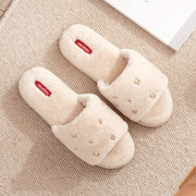 Plush Fish Mouth Christmas Slippers