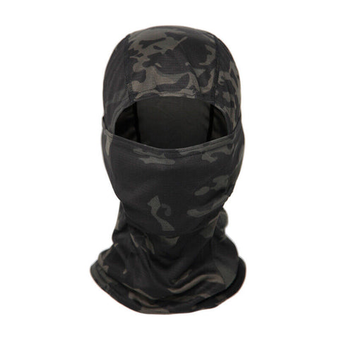 Camo Balaclava Face Mask - UV Protection, Lightweight, Durable, and Breathable for Skiing, Tactical Use, and Outdoor Activities