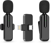 Pro Audio On-The-Go! Wireless lapel mic for iPhone/Android (vlog/podcast) | 32hr battery |  #WirelessMic #ContentCreatorGear #PodcastEssentials