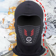 All-Season Fleece Motorcycle Face Mask - Waterproof, Windproof, Anti-Dust Full Face Cover & Balaclava for Summer/Winter