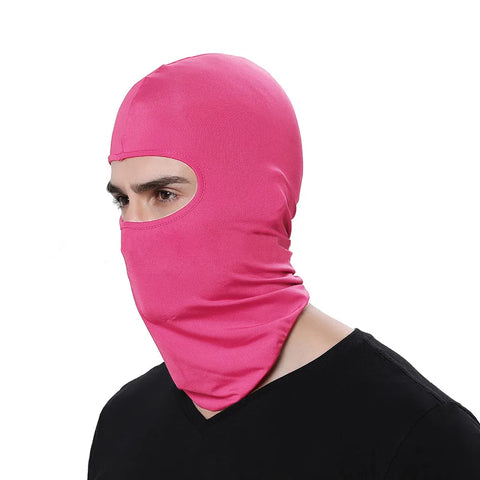 All-Season Fleece Motorcycle Face Mask - Waterproof, Windproof, Anti-Dust Full Face Cover & Balaclava for Summer/Winter