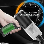 Portable Handheld Vacuum Cleaner - Compact Multi-Purpose Design for Cars and Small Household Cleaning