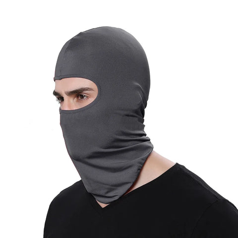 All-Season Fleece Motorcycle Face Mask - Waterproof, Windproof, Anti-Dust Full Face Cover & Balaclava for Summer/Winter