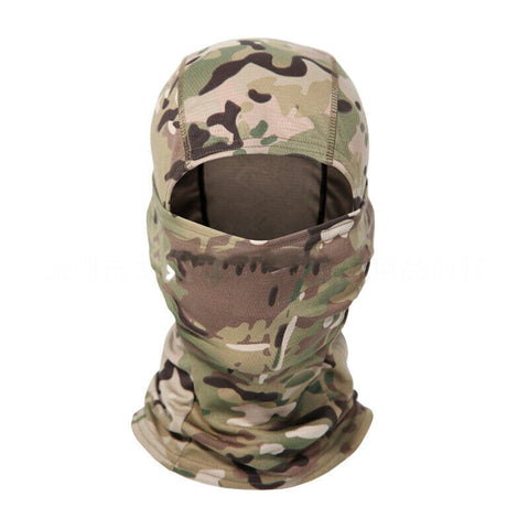 Camo Balaclava Face Mask - UV Protection, Lightweight, Durable, and Breathable for Skiing, Tactical Use, and Outdoor Activities