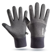 Winter Warm Full Fingers Waterproof Wind Proof Cycling Outdoor Sports Running Motorcycle Ski Touch Screen Fleece Gloves