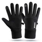 Winter Warm Full Fingers Waterproof Wind Proof Cycling Outdoor Sports Running Motorcycle Ski Touch Screen Fleece Gloves