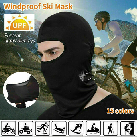 Balaclava Face Mask - UV Protection for Men & Women | Ski, Motorcycle, Running, Sun Hood