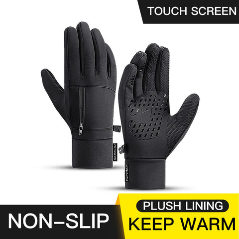 Winter Waterproof Windproof Touch Screen Warm Gloves for Cold Weather Men Mitten