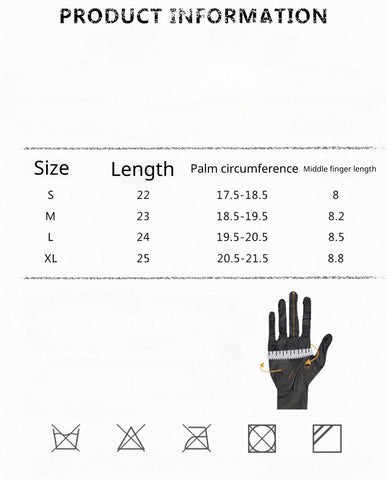 Men'S Winter Warm Leather Gloves Non-Slip Windproof Driving Touch Screen Gloves